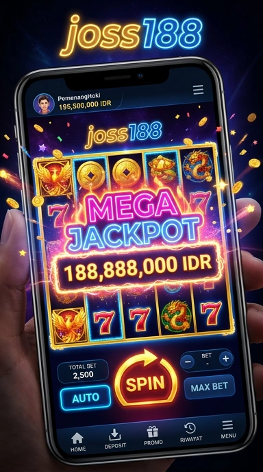 Antarmuka pengguna yang sederhana di aplikasi joss188 untuk pengalaman yang lebih baik.